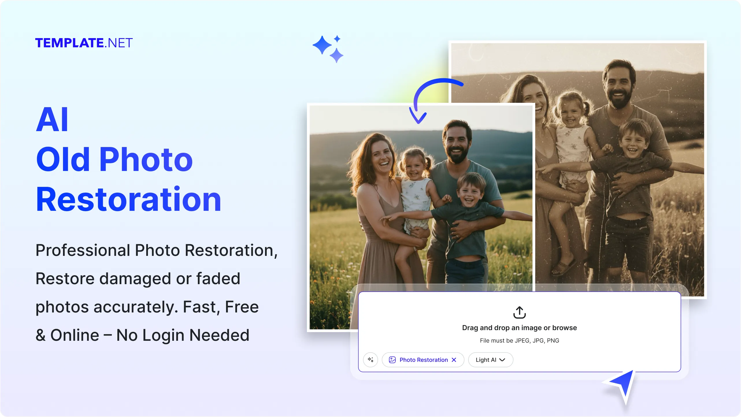 Free AI Old Photo Restoration, AI Old Photo Restoration Online Maker